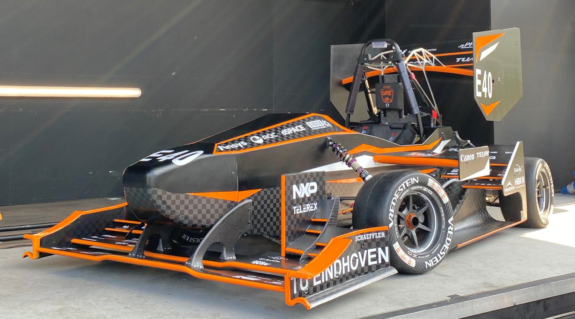URE17 raceauto van University Racing Eindhoven
