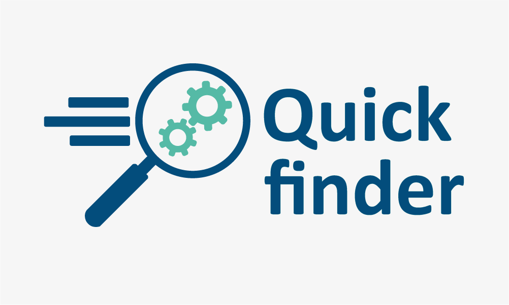 Quickfinder: Een slimme tool voor een complexe keuze.