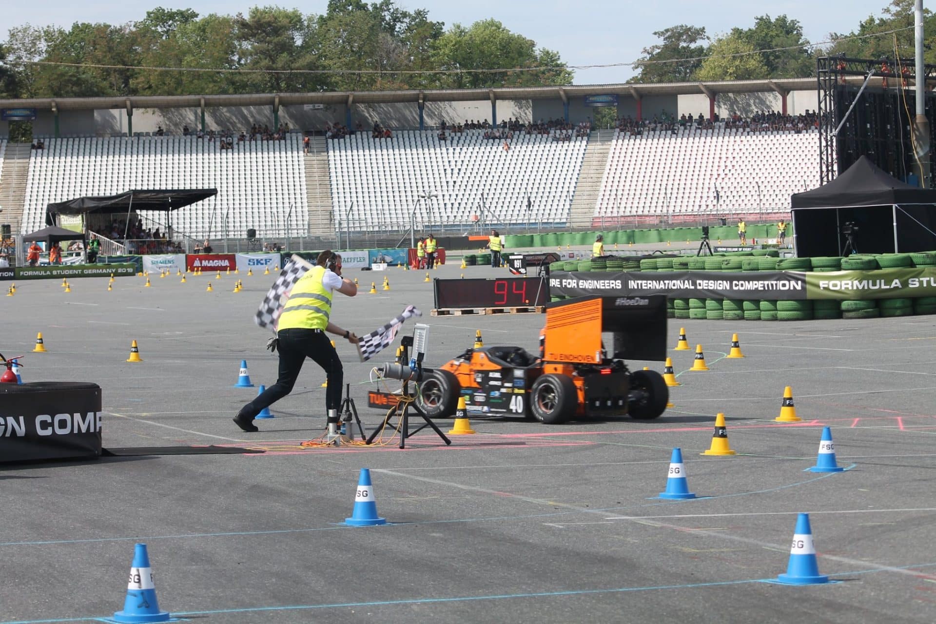 Hockenheimring duitsland formula student race