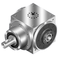 AT-C serie tandwielkast met doorlopende holle as met krimpschijven Apex Dyanmics