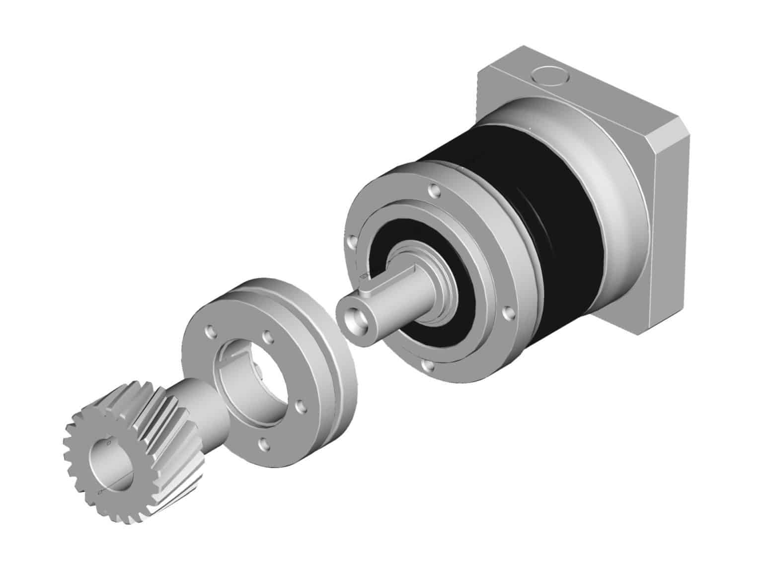 Fixed shaft pinion and its most important application