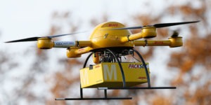 bezorgen met drones test DHL